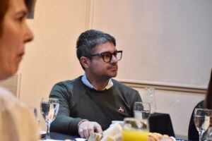 Manfredi en el radar provincial: Franco Cruciani participó en Buenos Aires de una jornada institucional junto al bloque cordobés